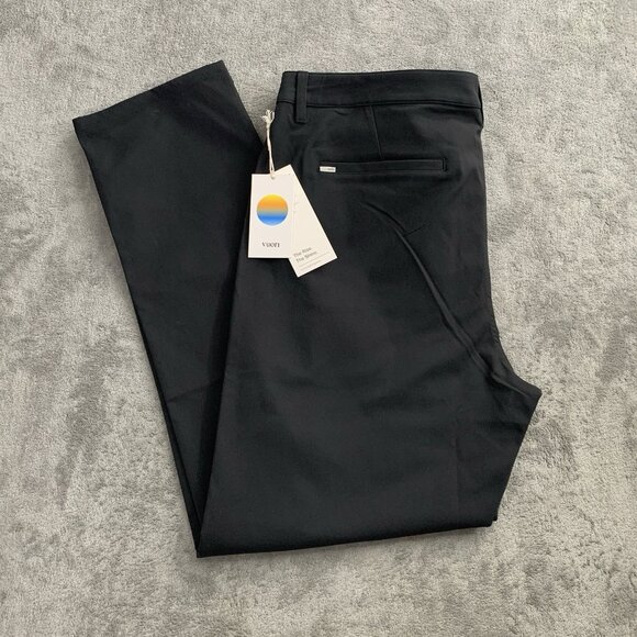 Vuori Other - Vuori Cascade Tech Pants Men’s 38x30” Chino Black Lightweight Performance Preppy